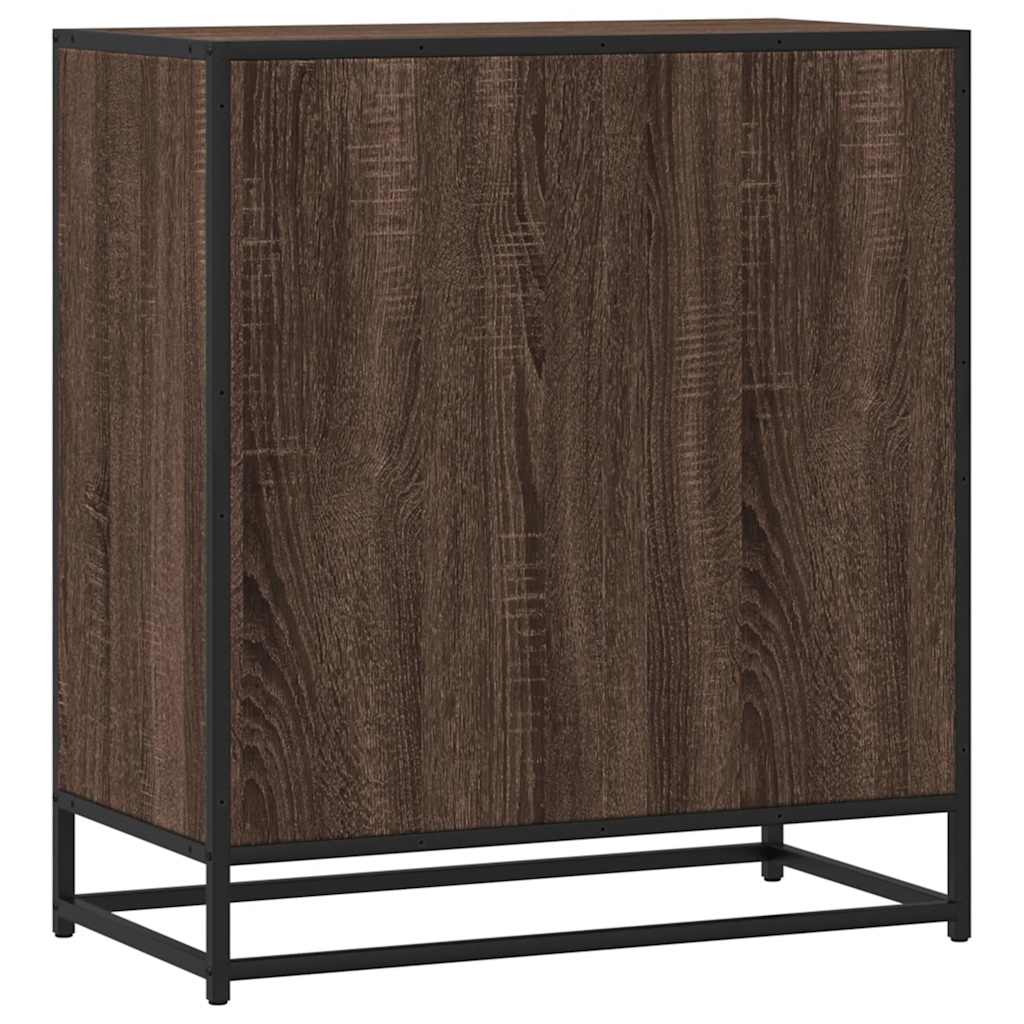 Sideboard Brown Oak 68x35x76 cm Engineered Wood