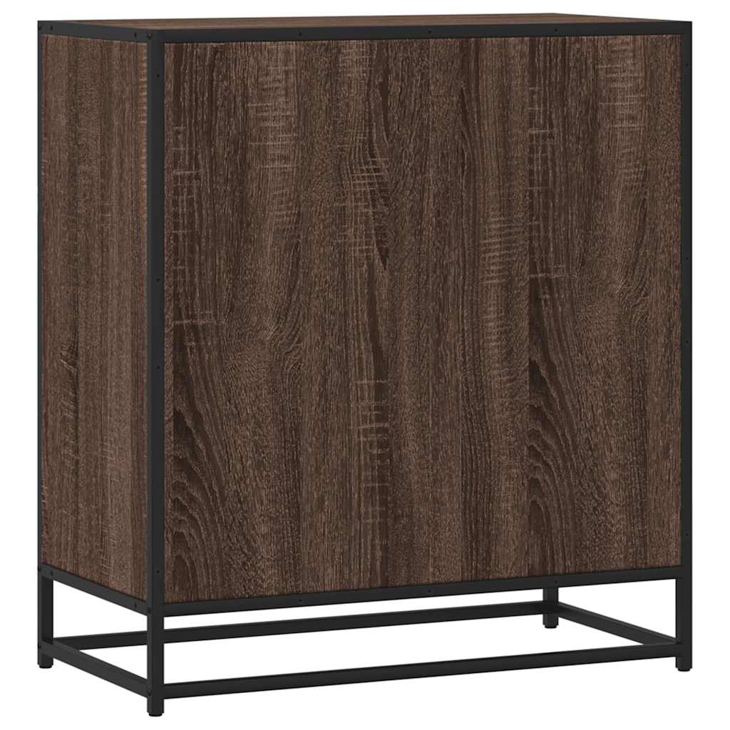 Sideboard Brown Oak 68x35x76 cm Engineered Wood
