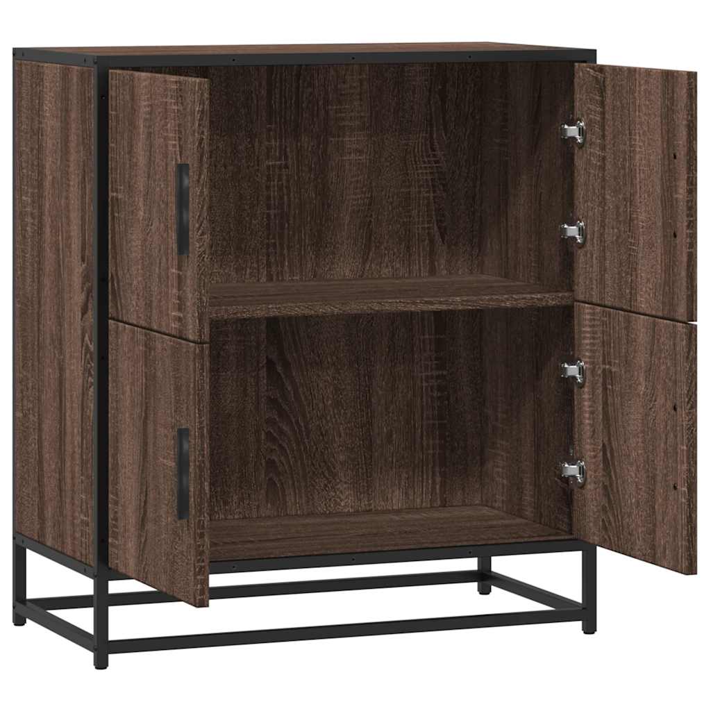 Sideboard Brown Oak 68x35x76 cm Engineered Wood