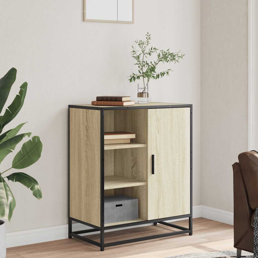 Sideboard Sonoma Oak 62x35x76 cm Engineered Wood