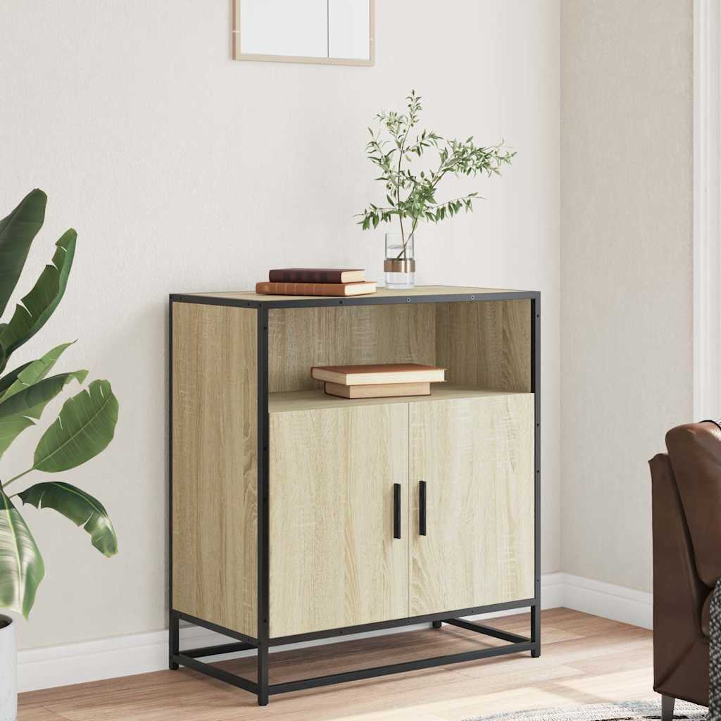 Sideboard Sonoma Oak 68x35x76 cm Engineered Wood