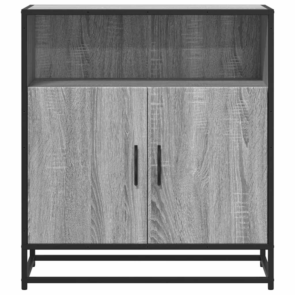 Sideboard Grey Sonoma 68x35x76 cm Engineered Wood