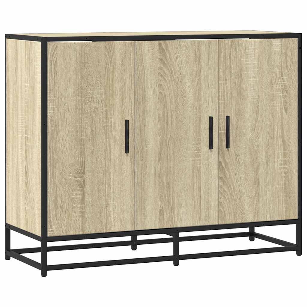 Sideboard Sonoma Oak 94x35x76 cm Engineered Wood