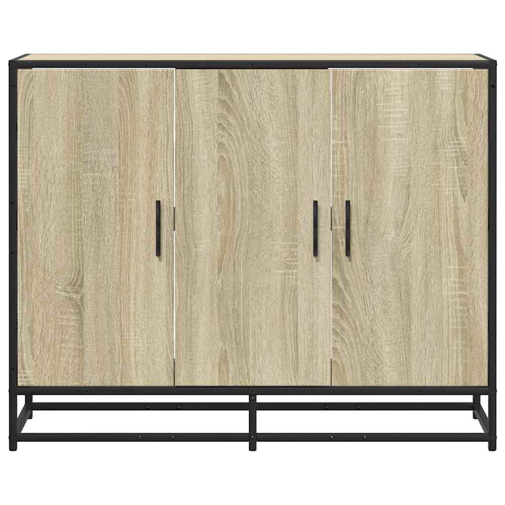 Sideboard Sonoma Oak 94x35x76 cm Engineered Wood
