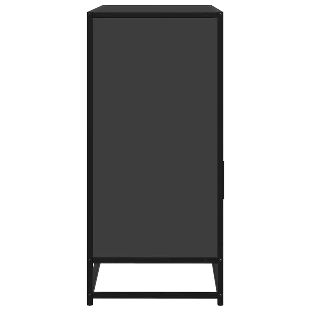 Sideboard Black 100x35x76 cm Engineered Wood