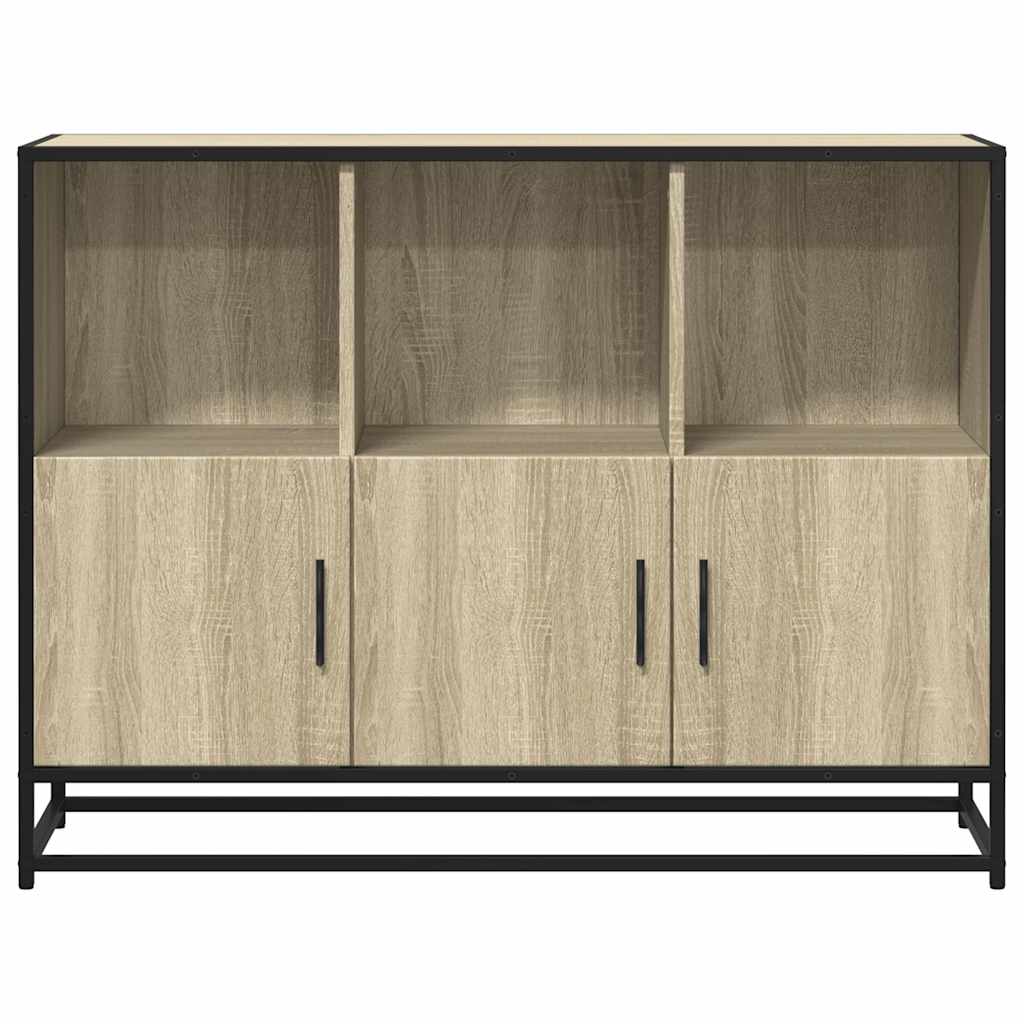 Sideboard Sonoma Oak 100x35x76 cm Engineered Wood