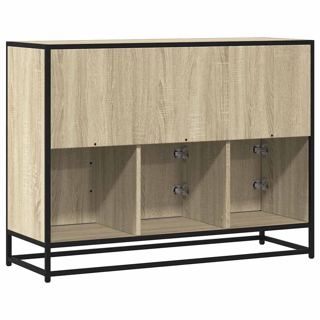 Sideboard Sonoma Oak 100x35x76 cm Engineered Wood