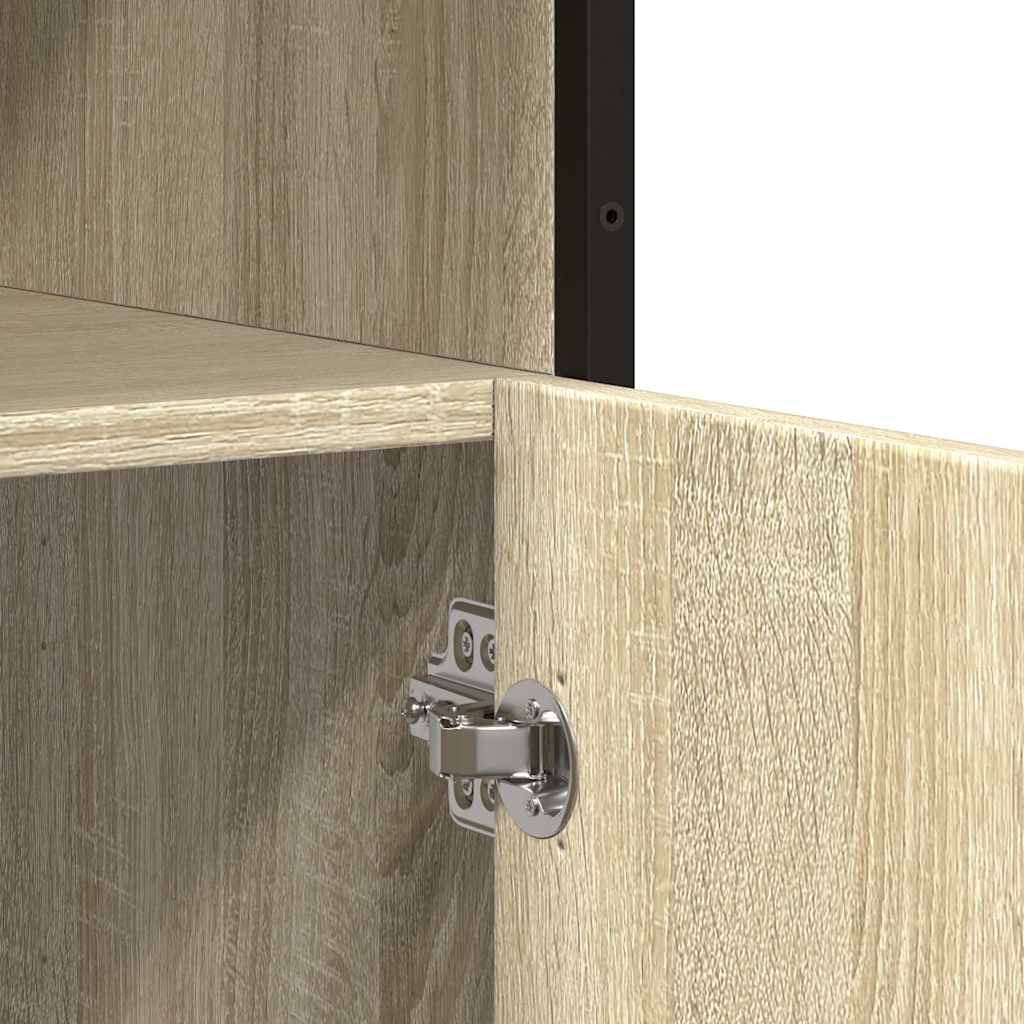 Sideboard Sonoma Oak 100x35x76 cm Engineered Wood