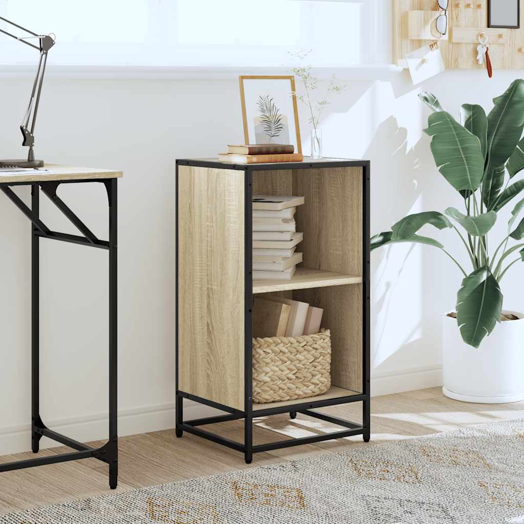 Book Cabinet Sonoma Oak 40x35x76 cm Engineered Wood