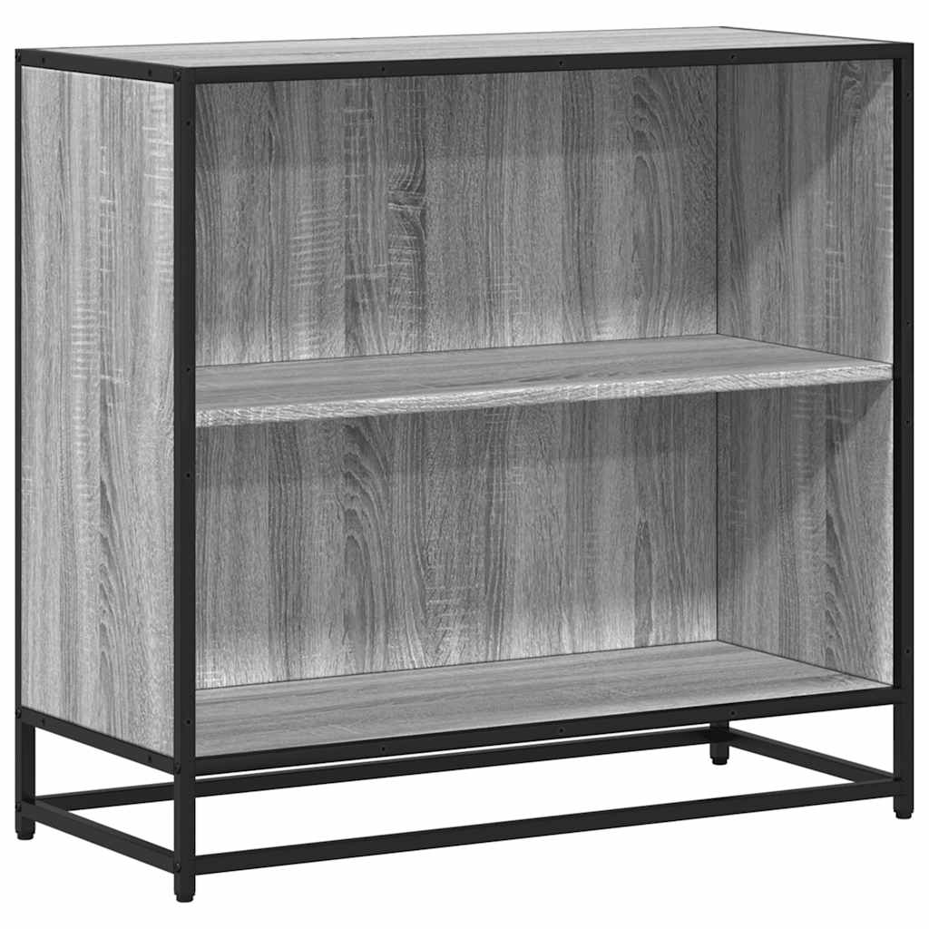 Book Cabinet Grey Sonoma 80.5x35x76 cm Engineered Wood