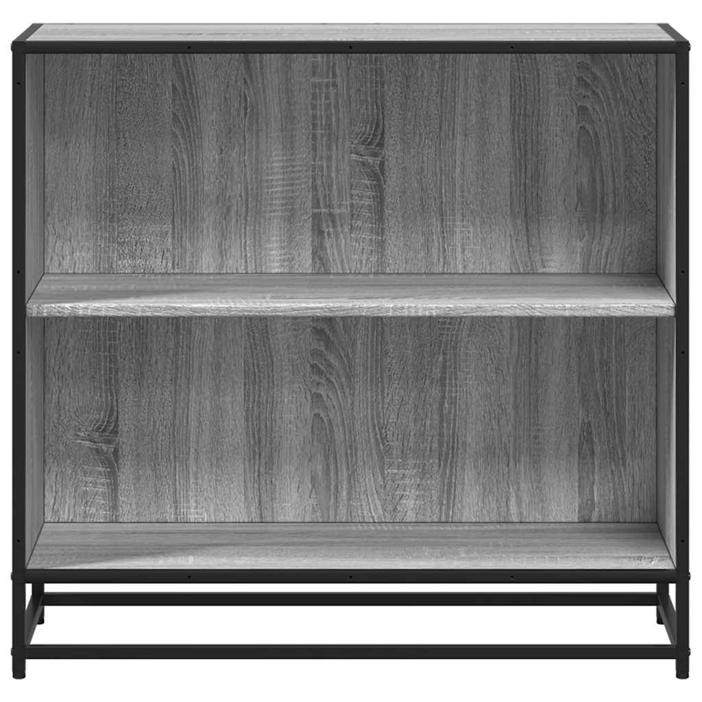 Book Cabinet Grey Sonoma 80.5x35x76 cm Engineered Wood