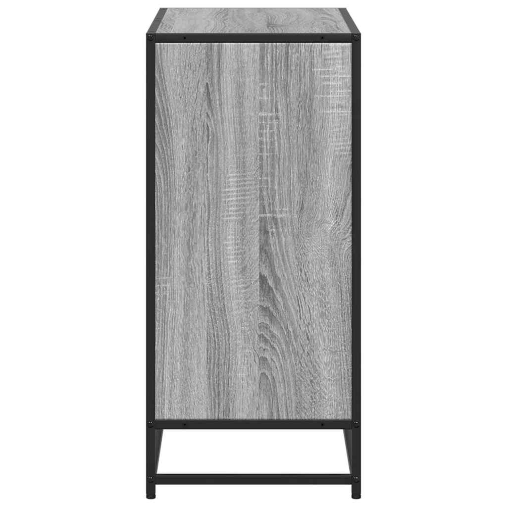 Book Cabinet Grey Sonoma 80.5x35x76 cm Engineered Wood