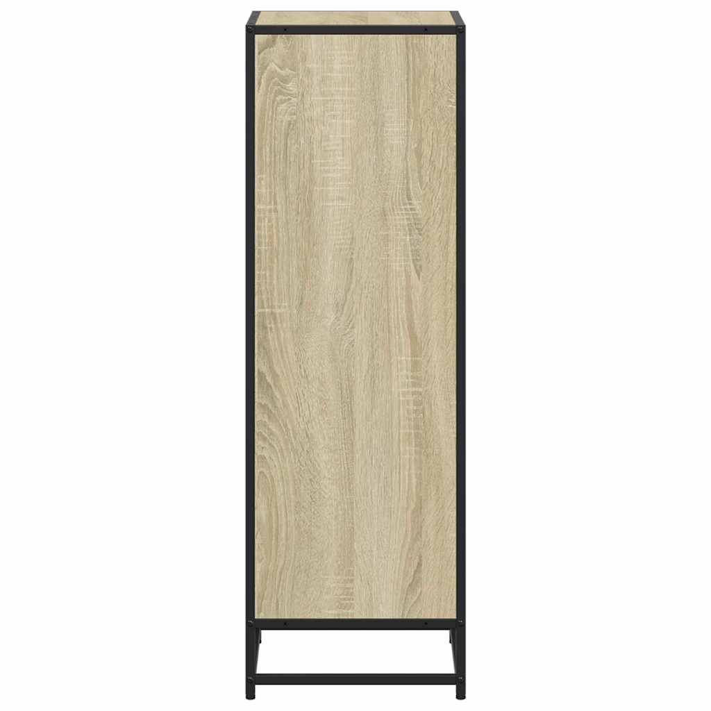 Book Cabinet Sonoma Oak 40x35x107.5 cm Engineered Wood