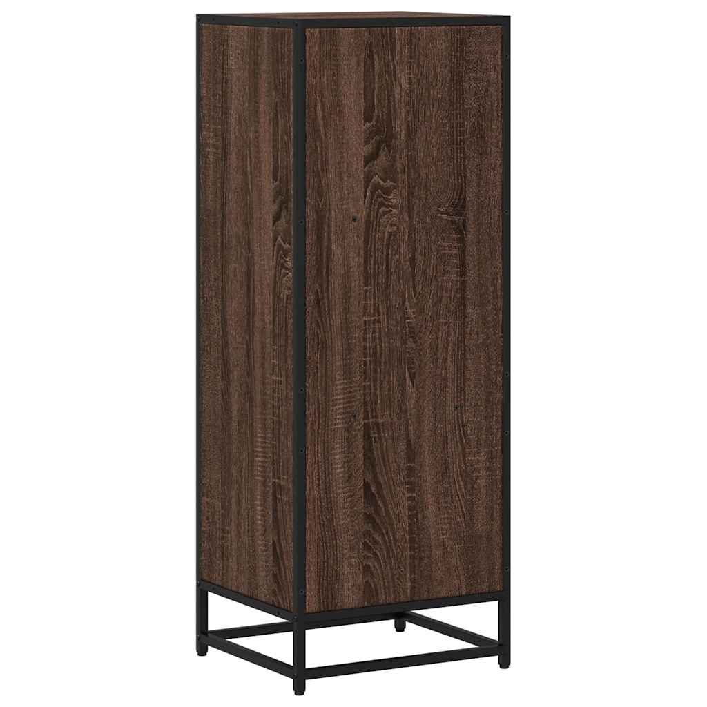 Book Cabinet Brown Oak 40x35x107.5 cm Engineered Wood