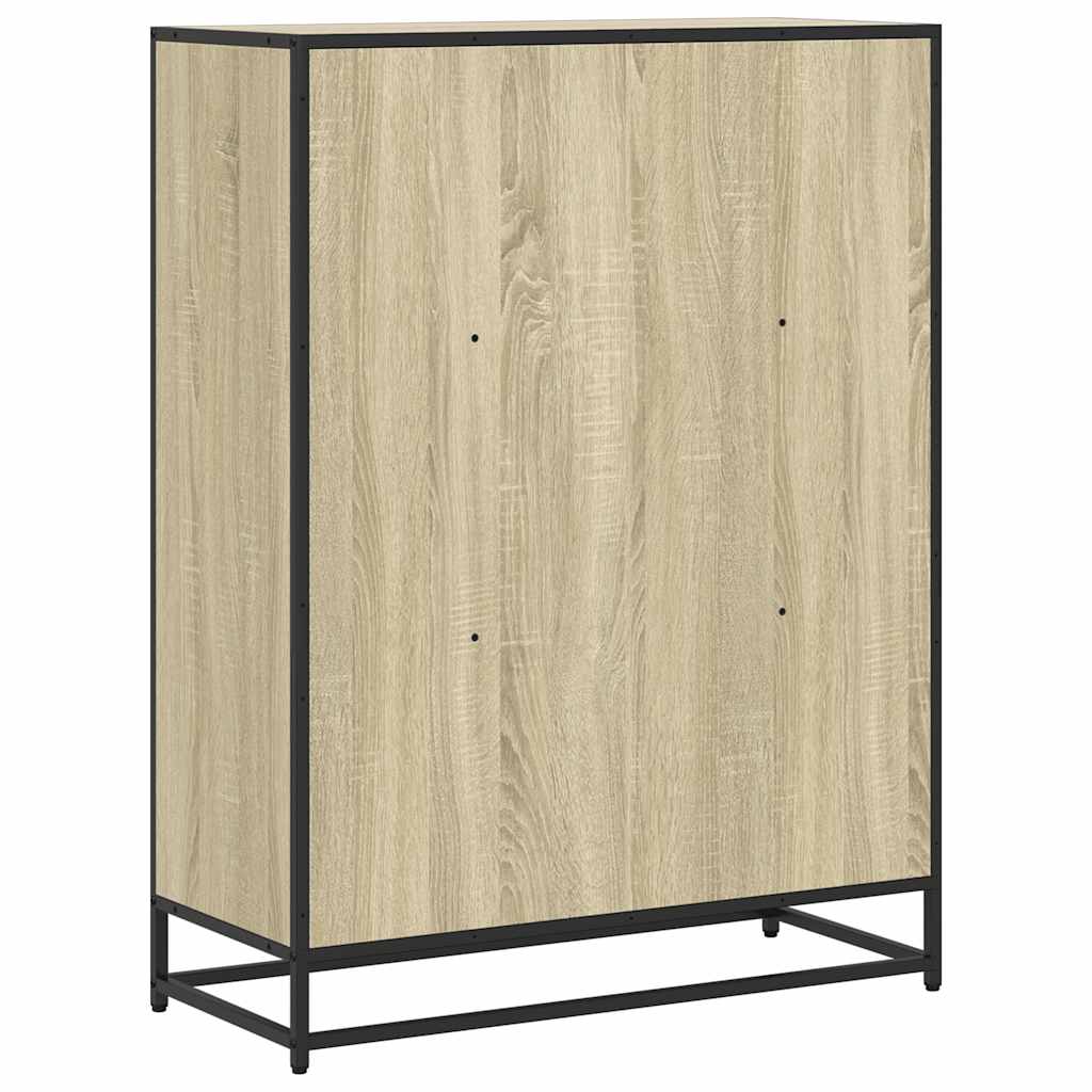Book Cabinet Sonoma Oak 80.5x35x107.5 cm Engineered Wood