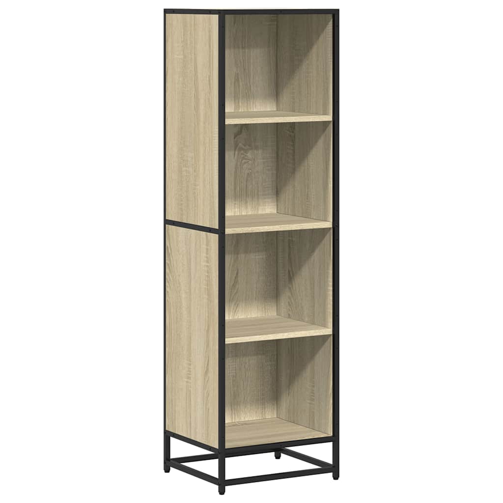 Book Cabinet Sonoma Oak 40x35x139 cm Engineered Wood