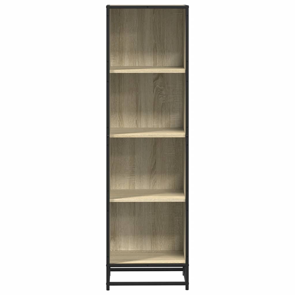 Book Cabinet Sonoma Oak 40x35x139 cm Engineered Wood