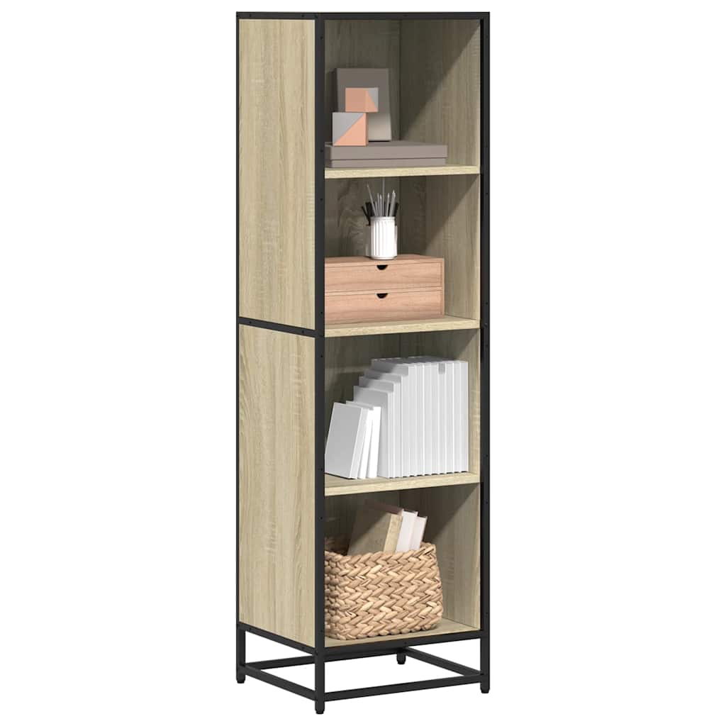 Book Cabinet Sonoma Oak 40x35x139 cm Engineered Wood