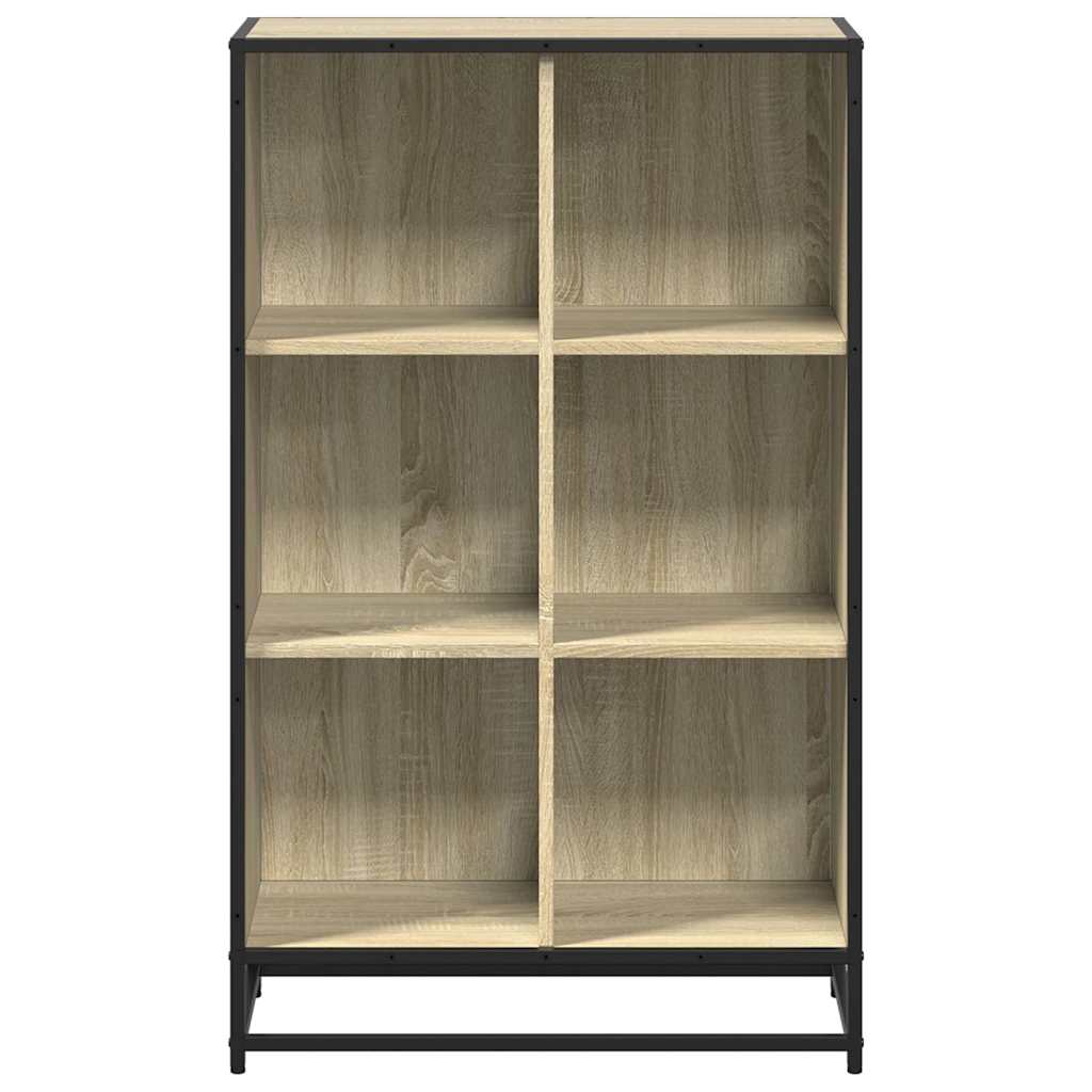 Book Cabinet Sonoma Oak 65.5x33x107.5 cm Engineered Wood