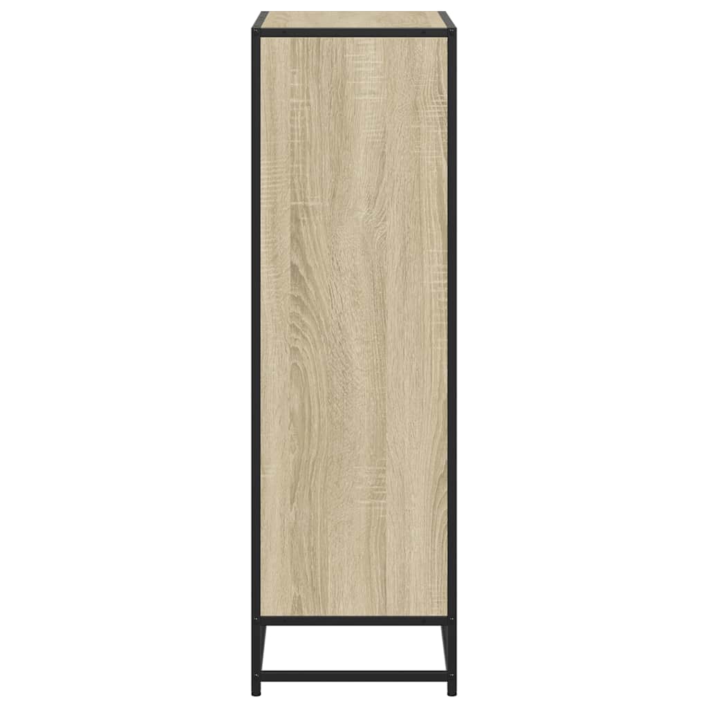 Book Cabinet Sonoma Oak 65.5x33x107.5 cm Engineered Wood