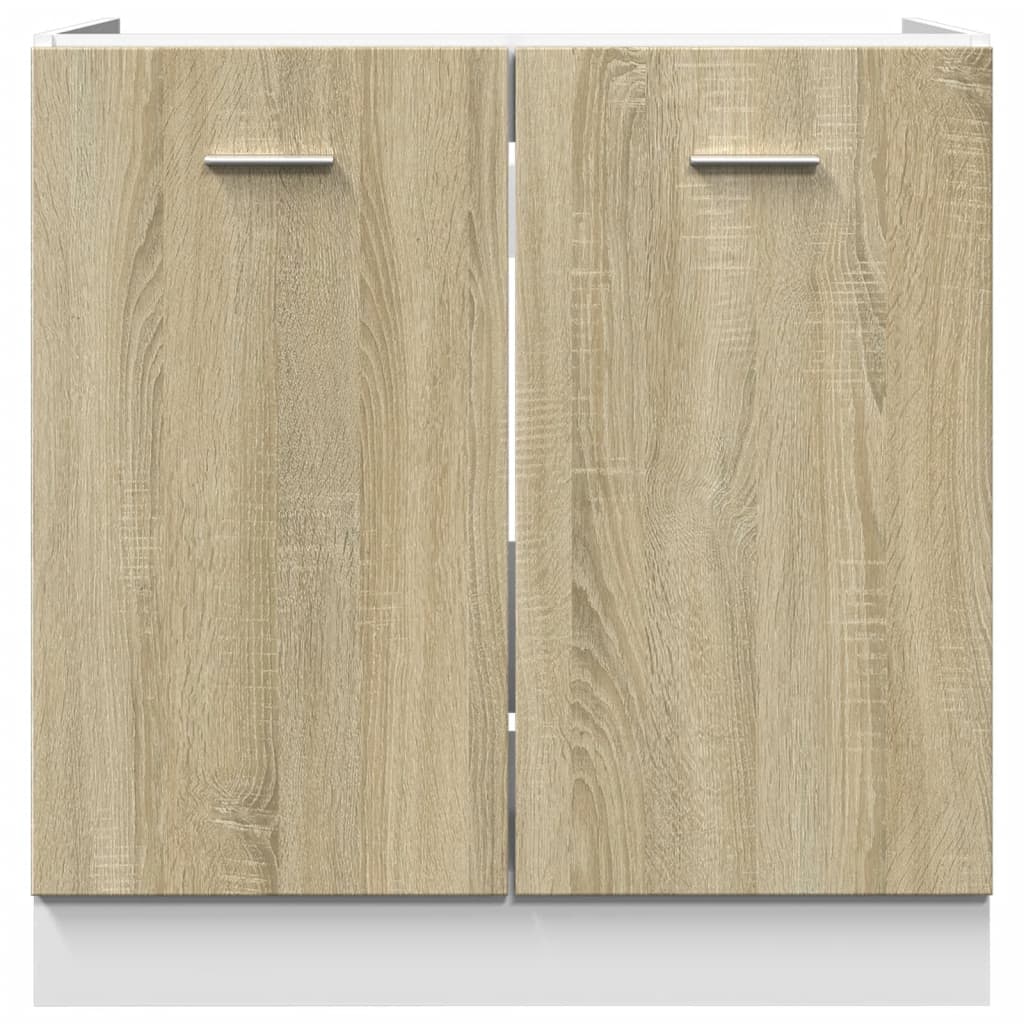 Bottom Cabinet Lyon Sonoma Oak 80x46x81.5 cm Engineered Wood