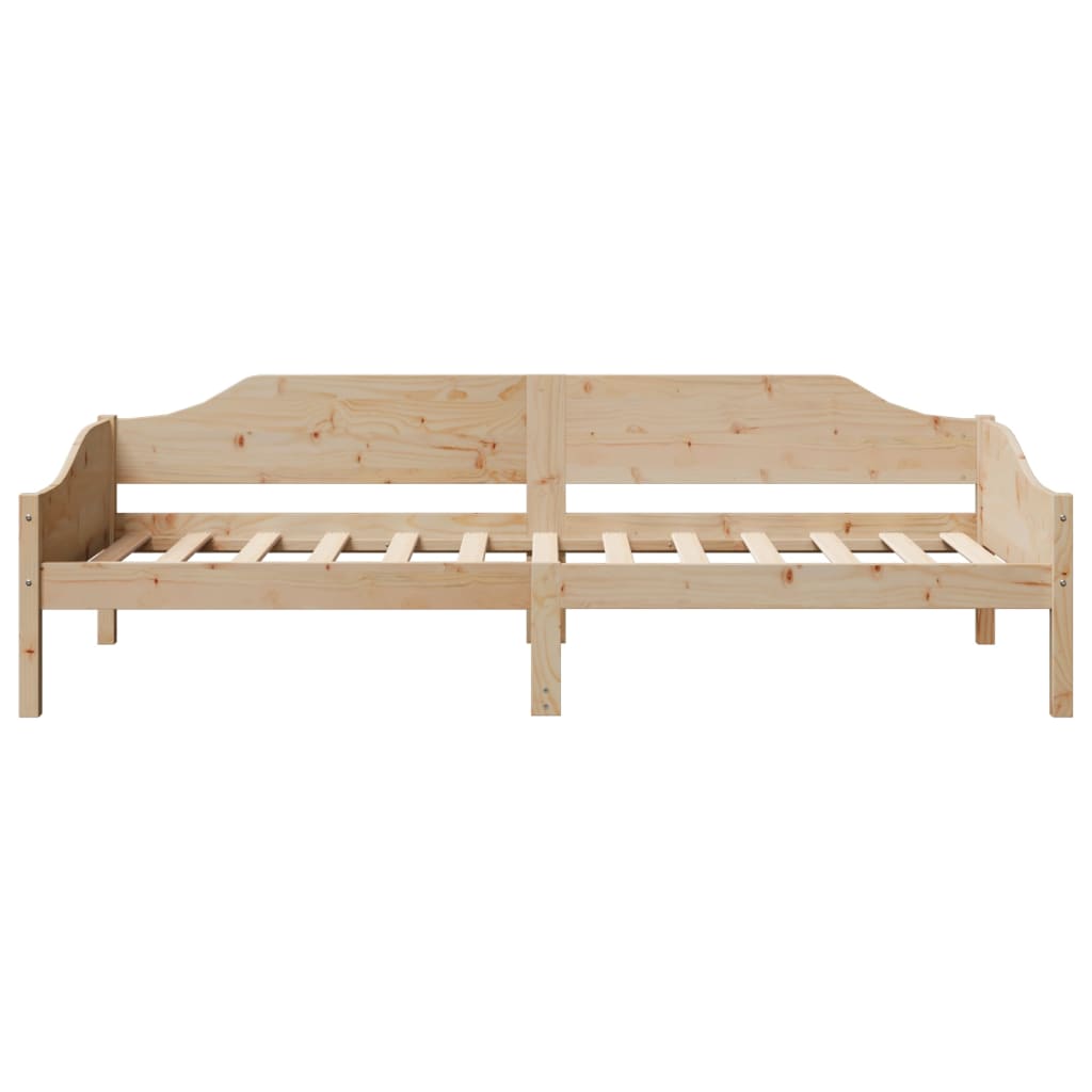 Bed Frame without Mattress 80x200 cm Solid Wood Pine