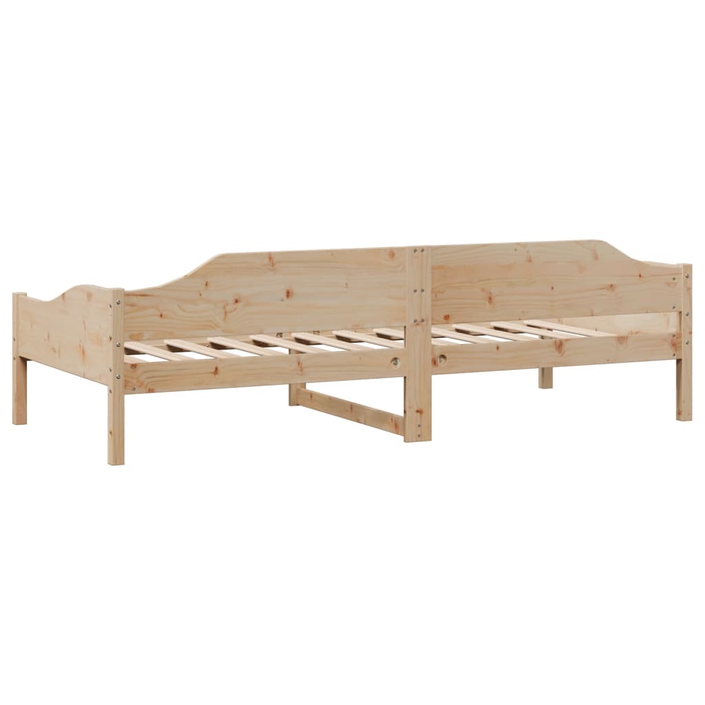 Bed Frame without Mattress 80x200 cm Solid Wood Pine