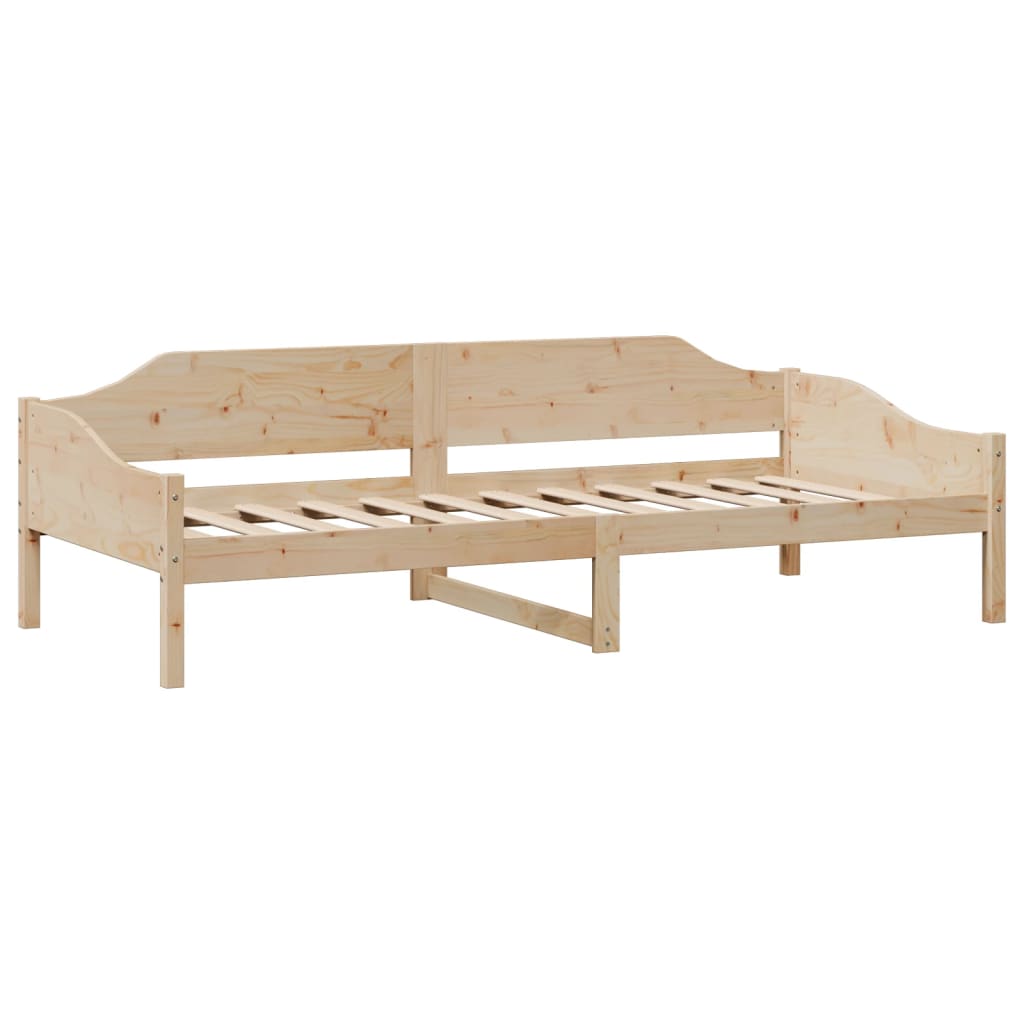 Bed Frame without Mattress 90x190 cm Single Solid Wood Pine
