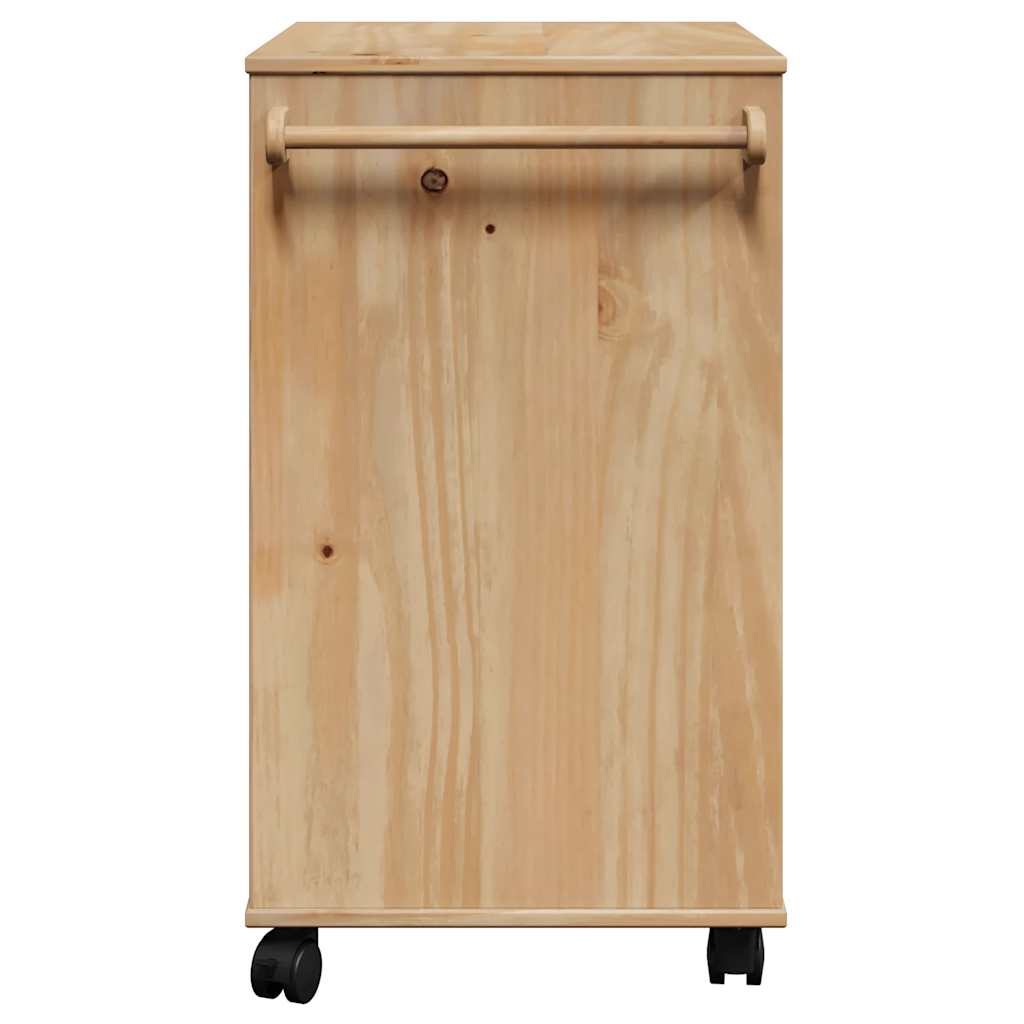 Kitchen Trolley OTTA 59x45x80 cm Solid Wood Pine