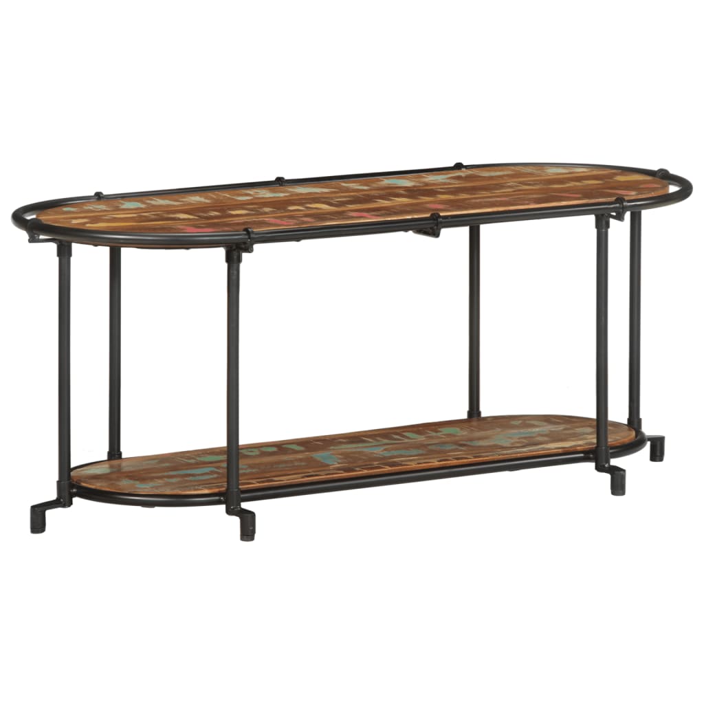 TV Cabinet 100x42x40 cm Solid Wood Reclaimed