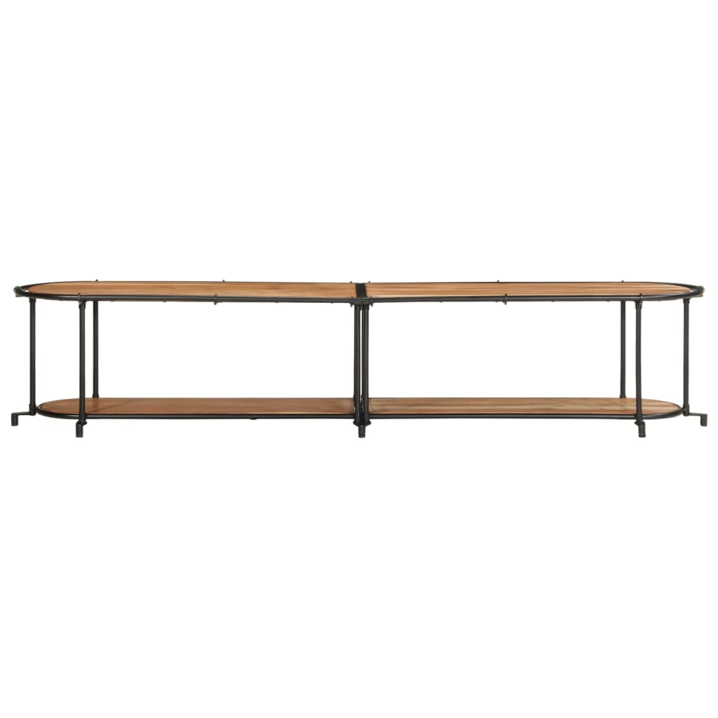 TV Cabinet 200x42x40 cm Solid Wood Acacia