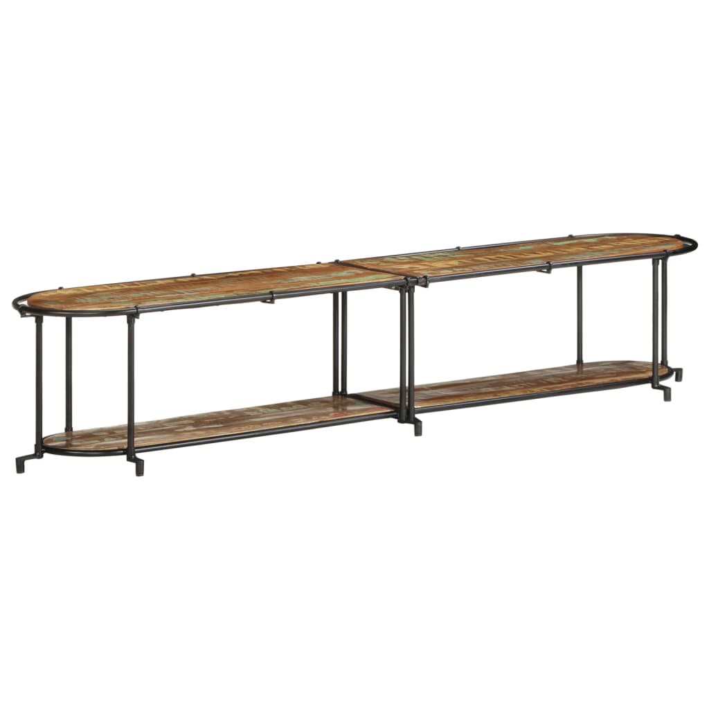 TV Cabinet 200x42x40 cm Solid Wood Reclaimed