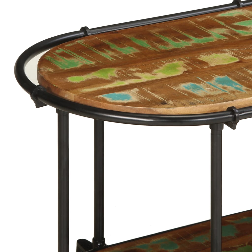 TV Cabinet 200x42x40 cm Solid Wood Reclaimed