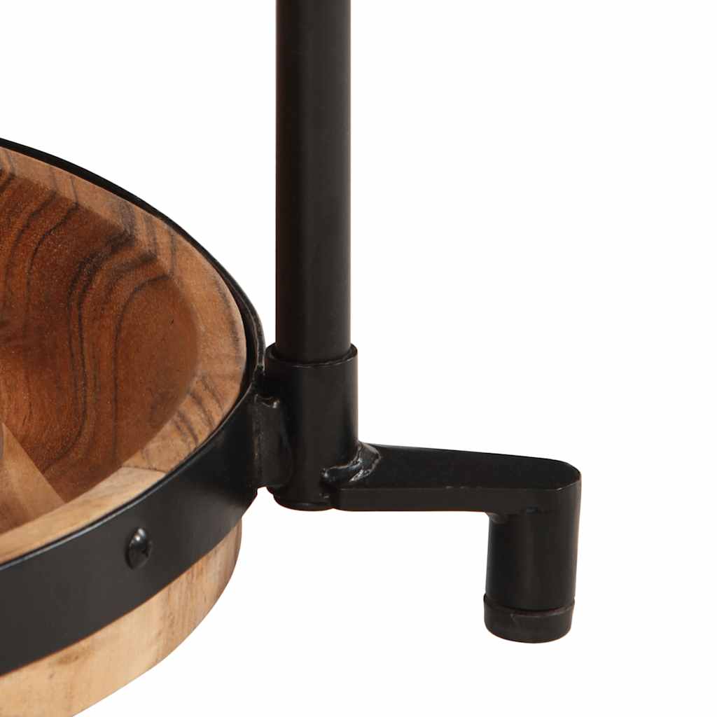 Side Table Ø55x60 cm Solid Wood Acacia