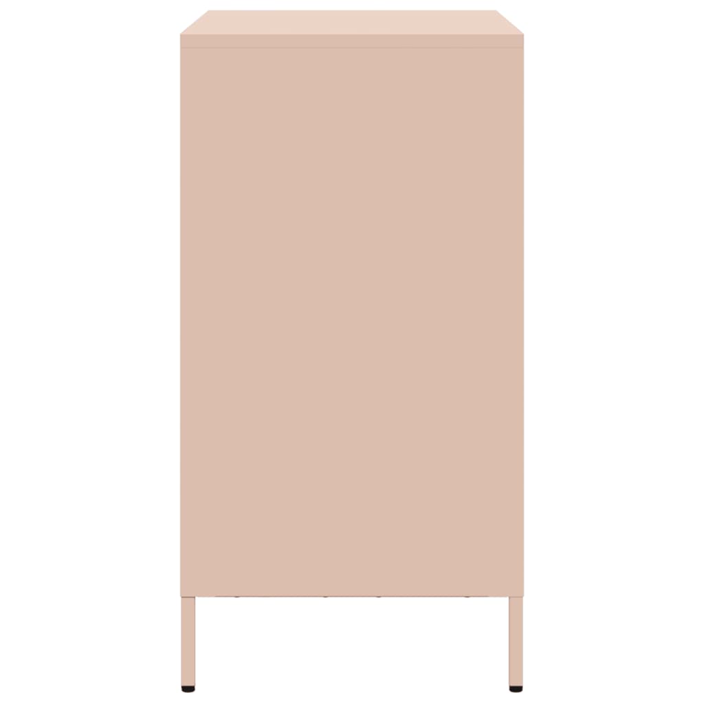 Sideboard Pink 68x39x73.5 cm Cold-rolled Steel