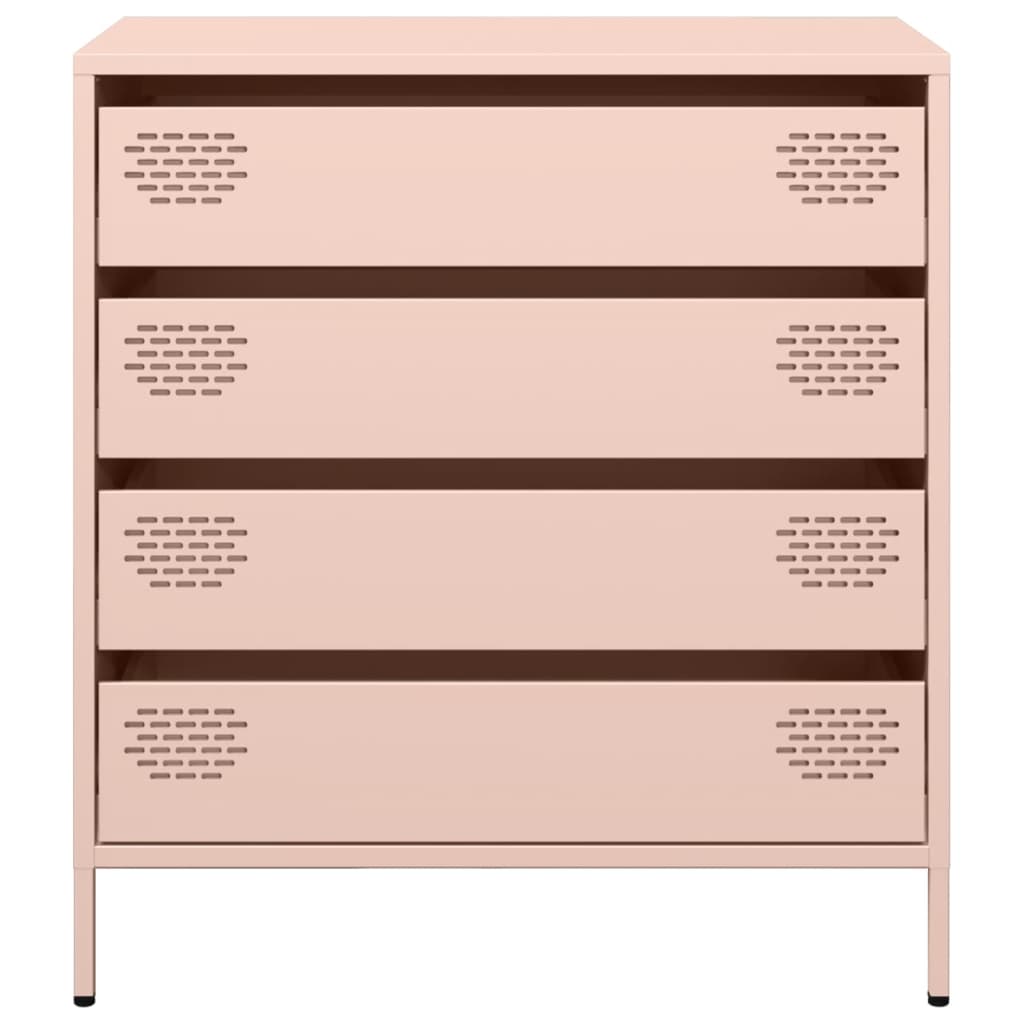 Sideboard Pink 68x39x73.5 cm Cold-rolled Steel