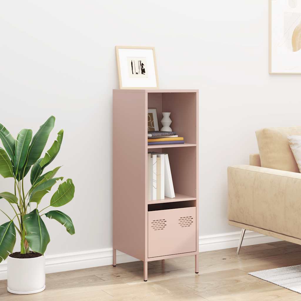 Highboard Pink 35x39x103.5 cm Steel