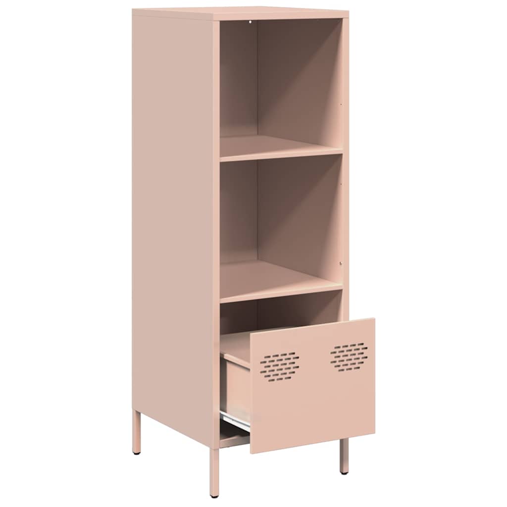 Highboard Pink 35x39x103.5 cm Steel