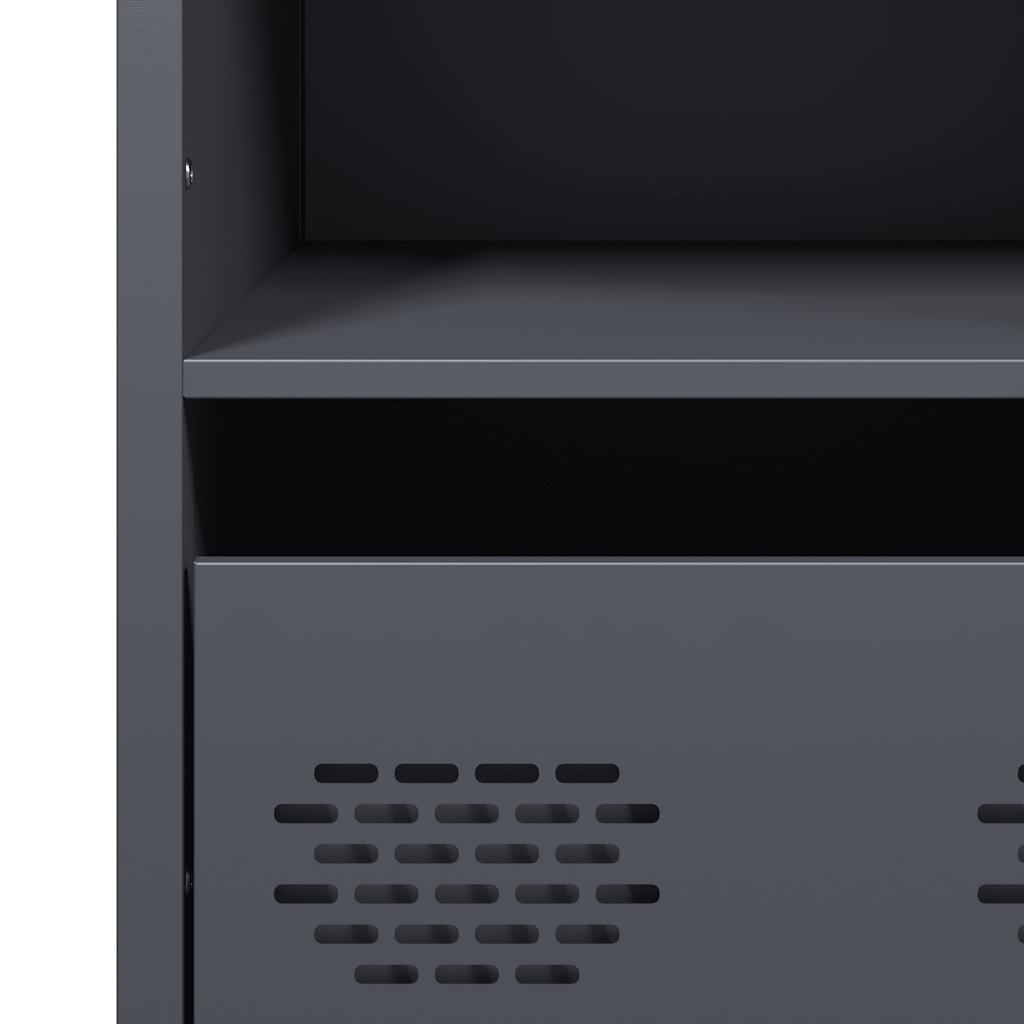 Highboard Anthracite 35x39x103.5 cm Steel