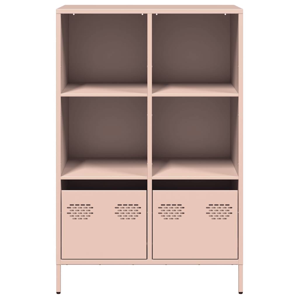 Highboard Pink 68x39x103.5 cm Steel
