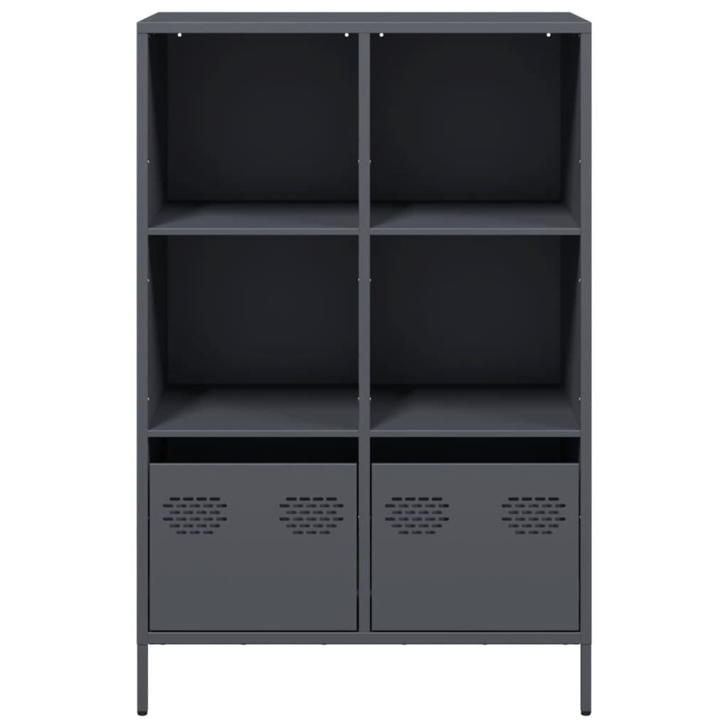 Highboard Anthracite 68x39x103.5 cm Steel