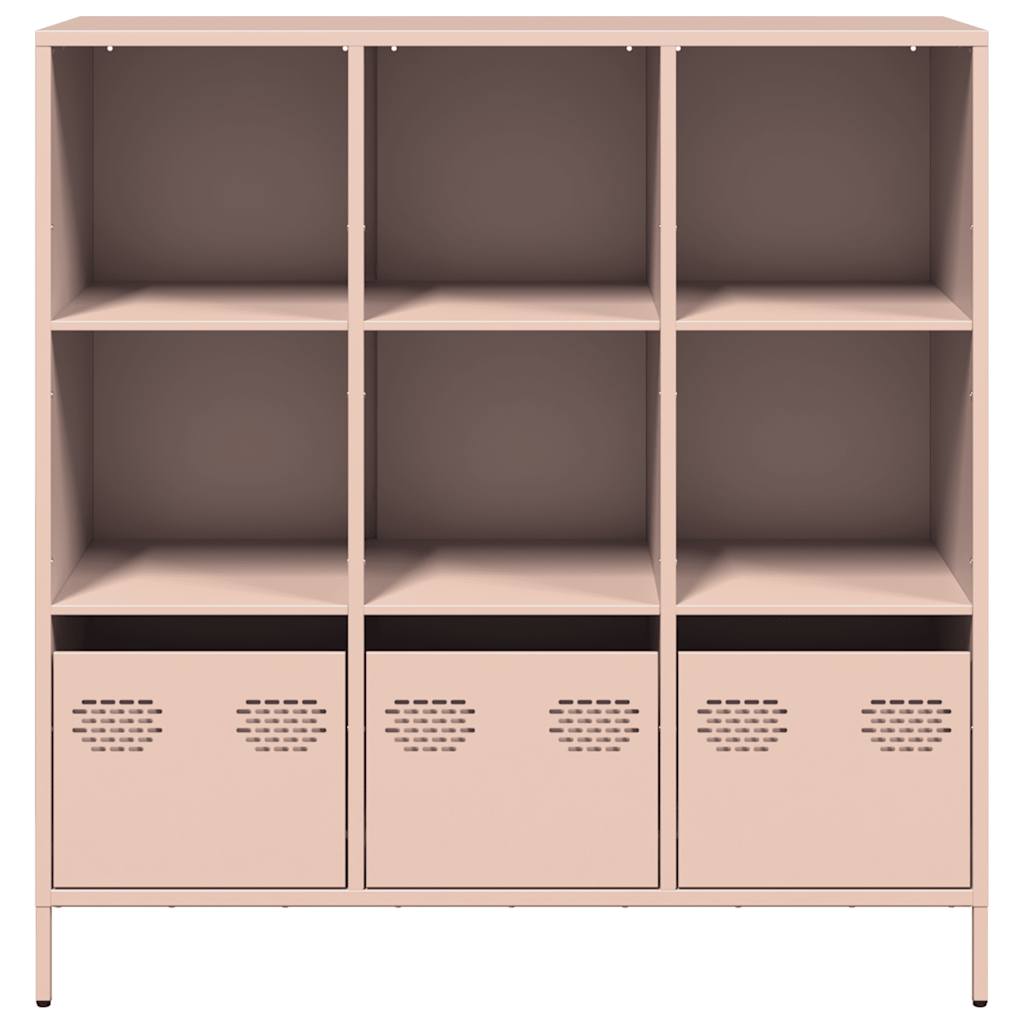 Highboard Pink 101.5x39x103.5 cm Steel