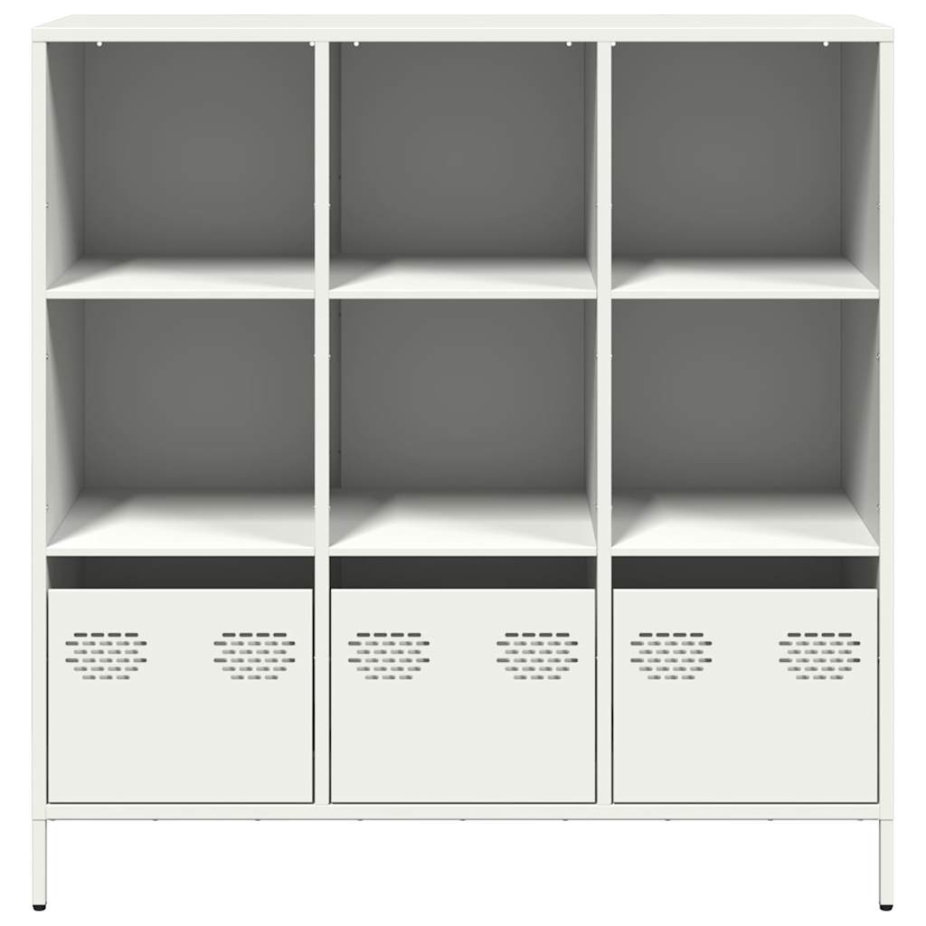 Highboard White 101.5x39x103.5 cm Steel