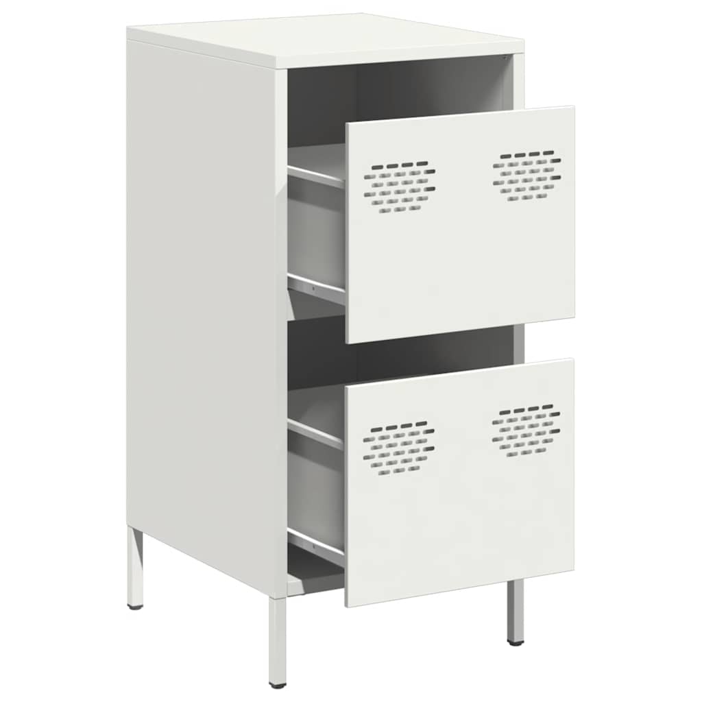 Sideboard White 35x39x73.5 cm Cold-rolled Steel