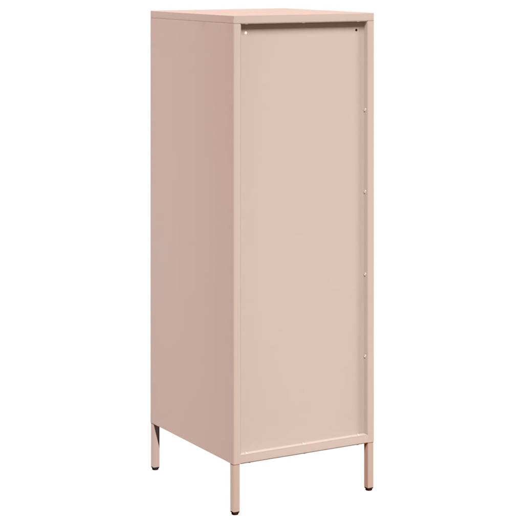 Highboard Pink 39x35x103.5 cm Steel