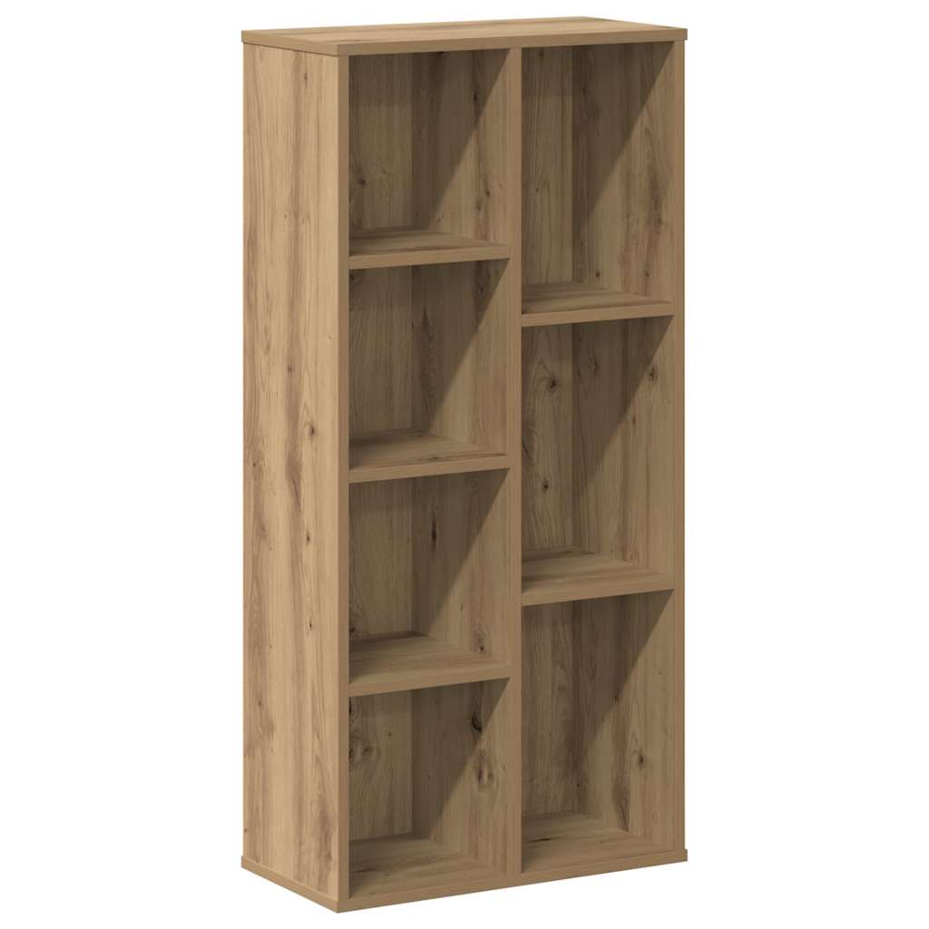 Bookcase Artisian Oak 50x25x105 cm Engineered Wood