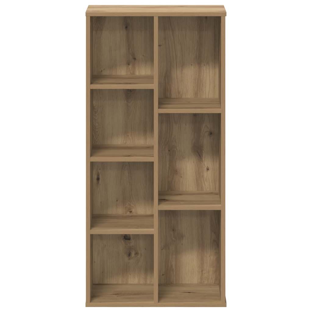 Bookcase Artisian Oak 50x25x105 cm Engineered Wood