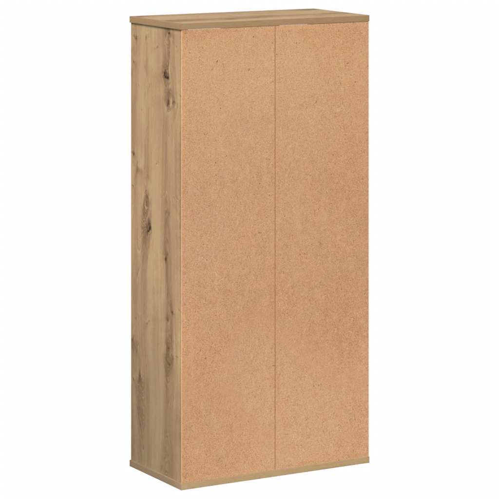 Bookcase Artisian Oak 50x25x105 cm Engineered Wood