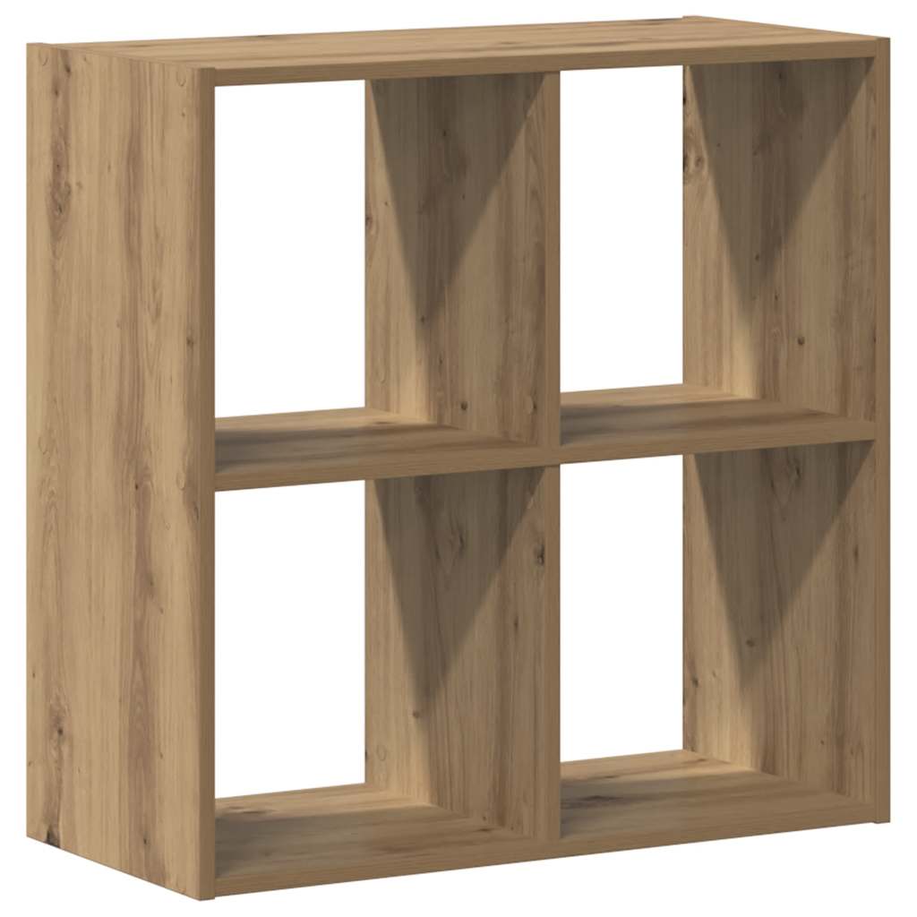 Bookcase Artisian Oak 68.5x32x68.5 cm Engineered Wood