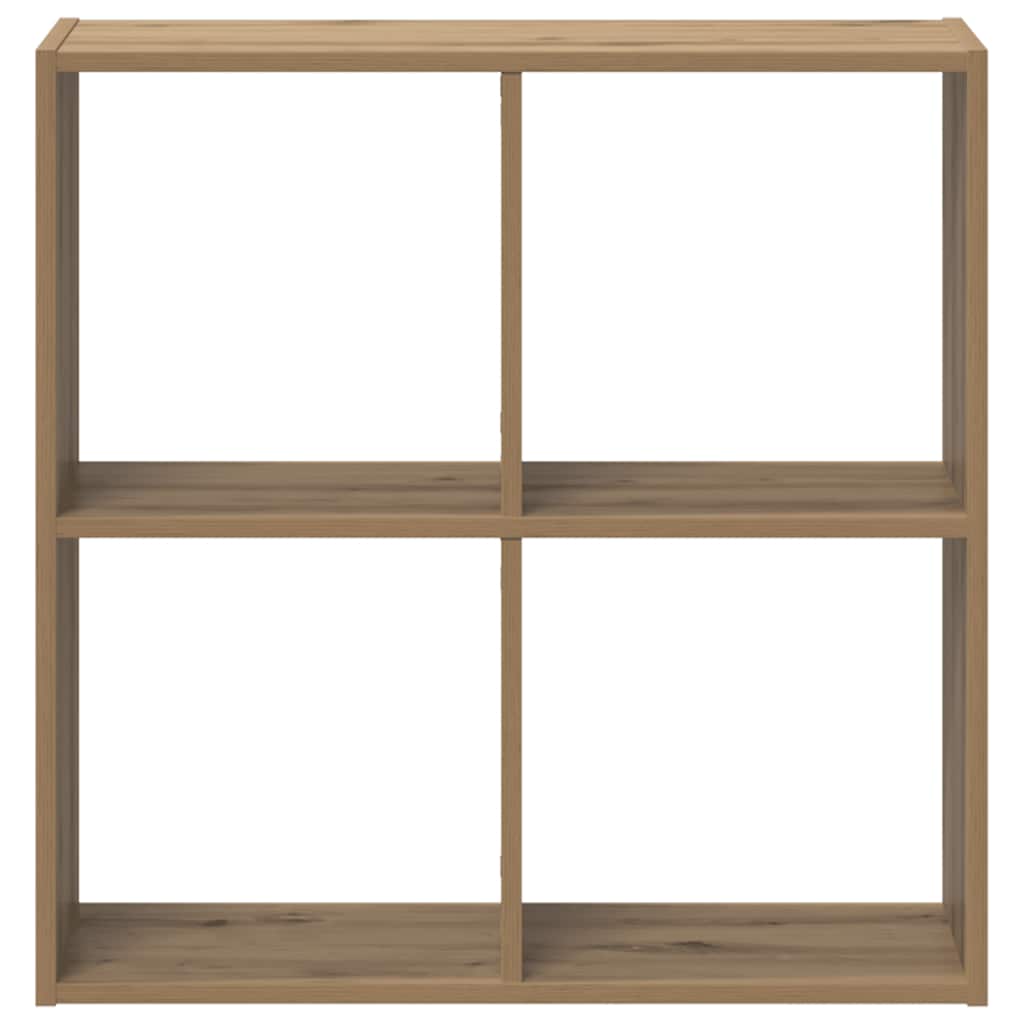 Bookcase Artisian Oak 68.5x32x68.5 cm Engineered Wood
